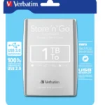 Eksterni hard disk 2.5" Verbatim 1TB USB 3.0 Store'n'Go 53071, Silver