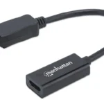 Adapter Manhattan 151634 DisplayPort, M - HDMI, F 1080p Crni