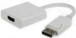 A-DPM-HDMIF-002-W Gembird DisplayPort v1 to HDMI adapter cable, white FO - Slika 2