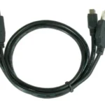 Gembird dual USB 2.0 A-plug to MINI 5pina kabl 0.9m (CCP-USB22-AM5P-3)