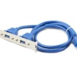 Gembird dual USB 3.0 receptacle on bracket (CC-USB3-RECEPTACLE)