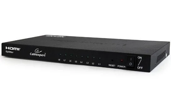 Gembird HDMI spliter aktivni, 1 na 8 port-a (DSP-8PH4-03)