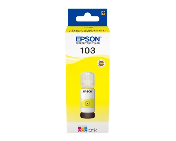 Mastilo Epson 103 yellow L1110, L1210, L1250, L3210, L3110L3150, L3250, L3251 65ml
