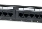 Patch panel Manhattan 520959 19", 1U Cat6, 24 port