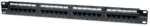Patch panel Manhattan 520959 19", 1U Cat6, 24 port