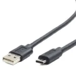 Gembird USB 2.0 AM to Type-C cable (AM/CM), 36W, 1 m (CCP-USB2-AMCM-1M)