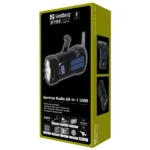 Powerbank Sandberg AIO 421-03 radio, zvučnik, solarni punjač, 5000mAh – slika 4