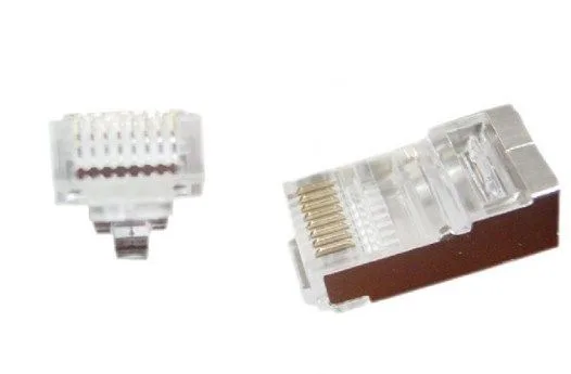 Gembird Universal pass-through CAT5 FTP plug 8P8C cena pakovanja (10kom u pakovanju) (LC-PTF-01/10)