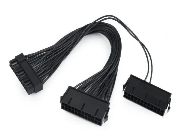 Gembird dvostruki naponski 24-pinski PC produžni kabl, 0,3m (CC-PSU24-01)