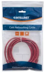 Mrežni patch kabl Intellinet 342148 Cat6 U/UTP RJ45 1 m | crvena - Slika 2