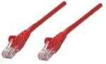 Mrežni patch kabl Intellinet 342179 Cat6 U/UTP RJ45 3 m | crvena