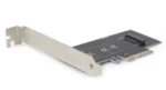 PEX-M2-01 Gembird M.2 SSD NVMe adapter PCI-Express add-on card, sa dodatnim low-profile breketom - Slika 2