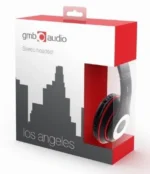 MHS-LAX-B Gembird Stereo slusalice sa mikrofonom Los Angeles black (1x3,5mm) - Slika 2