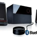 Microlab M200BT Aktivni drveni zvučnici 2.1 40W RMS(16W, 2x12W) BLUETOOTH daljinski , 3.5mm