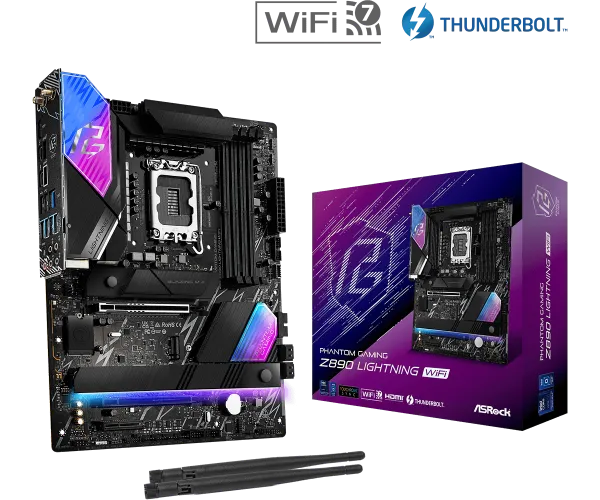 36386 ASRock Z890 Lightning WiFi matična ploča | LGA 1851, DDR5, ATX - Slika 1
