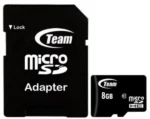 TeamGroup MICRO SDHC 8GB CLASS 10+SD Adapter TUSDH8GCL1003 - Slika 2