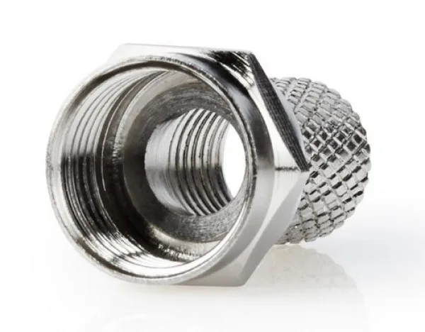 CON-FC-001 F muski konektor za RG6 kabl, 6.6mm, Zinc Alloy min.25kom (10,4)