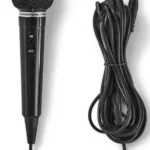 Karaoke mikrofon, 6.35mm -75dB+/-3dB, Sensitivity, 80Hz-12kHz, 5.0m (MPWD01BK)