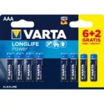 AAA 1.5V LR03 MN2400, ALKALNE baterije LONGLIFE POWER, PAK8 (cena po kom.) (VARTA-4903SO) - Slika 2