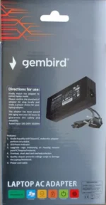 NPA90-190-4740 (AS16) Gembird punjač za laptop 90W-19V-4.74A, 5.5x2.5mm black