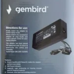 NPA90-190-4740 (HP11) Gembird punjač za laptop 90W-19V-4.74A, 7.4x5.0mm black PIN