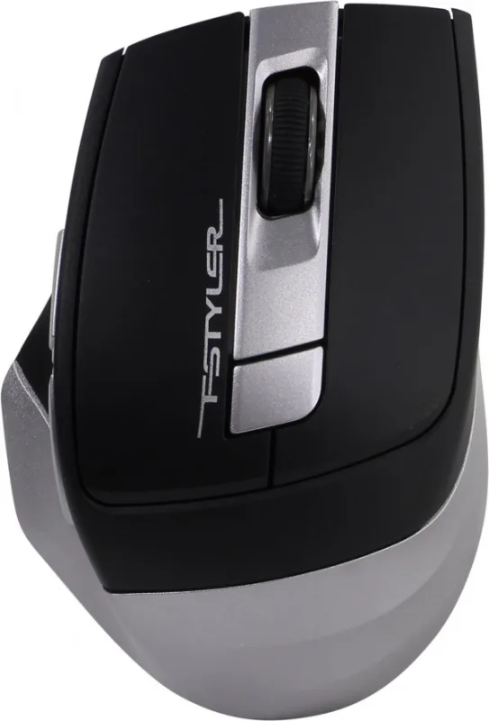 GREY A4Tech Fstyler V-Track bežični opticki miš 2.4Ghz, 125Hz/1000-1600-2000Dpi, 105mm, USB (A4-FG35)