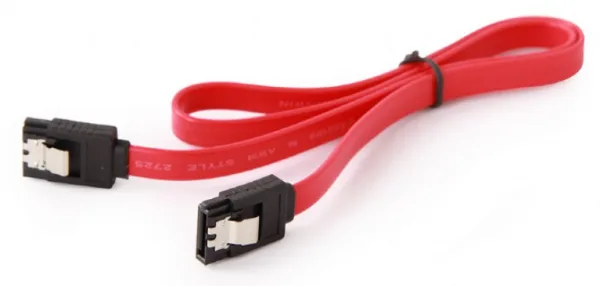 Gembird Metal clips, Serial ATA data kabl flat 0,3m (CC-SATAM-DATA-0.3M)