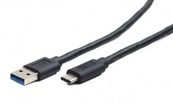 Gembird 3A/36W USB 3.0 AM to Type-C cable (AM/CM), 1.8 m, Black (CCP-USB3-AMCM-6)