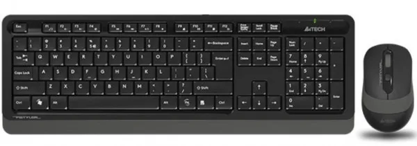 A4Tech Fstyler Bežična tastatura YU-LAYOUT + bežični miš USB, Grey (A4-FG1010)