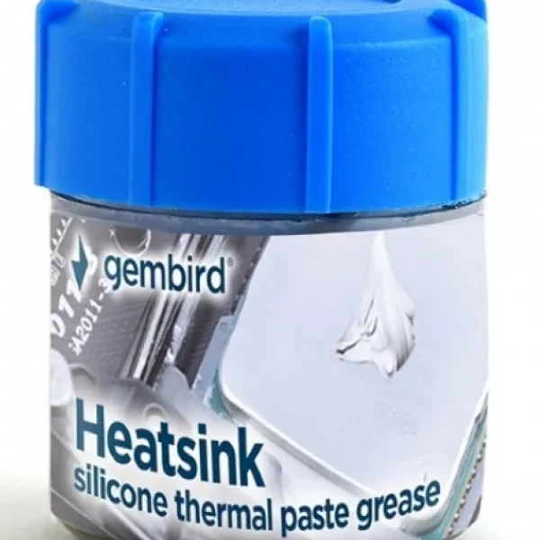 Gembird Termalna pasta 15gr za CPU/VGA SILVER, Therm.conductivity >4.63W/m-k (TG-G15-02)