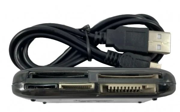 Gembird USB2.0 čitač svih tipova memorijskih kartica(319) (FD2-ALLIN1-BLK)