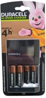 Duracell CEF14 PUNJAC + punjive baterije 2xAA NiMH 1300mAH+ 2xAAA 750mAh( Hi speed 4h, auto-OFF) - Slika 2