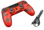 JPD-Wireless-Thrillershock PC/PS4 CAMO RED Gembird Bezicni gamepad sa dvostrukom vibracijom v2 - Slika 2