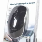 Gembird Type-C Necujni bežični miš 2,4GHz opticki USB 800-1600Dpi black 115mm (MUSW-4BSC-01)