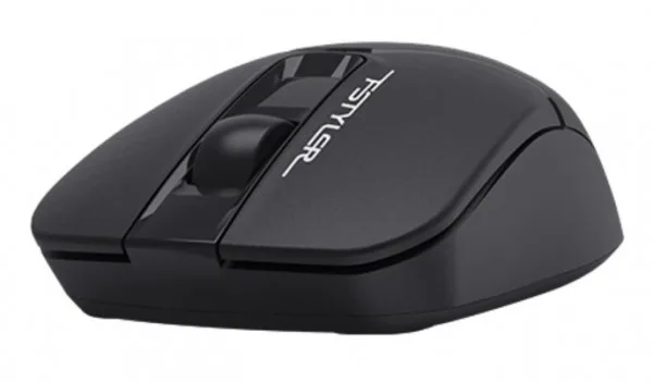 BLACK A4Tech Fstyler V-Track bežični opticki miš 2.4Ghz, 125Hz/1200Dpi, 108mm, USB Receiver (A4-FG12)