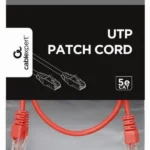 Gembird Mrezni kabl, CAT5e UTP Patch cord 0.25m red (PP12-0.25M/R)