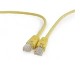 Gembird Mrezni kabl, CAT5e UTP Patch cord 0.5m Yellow (PP12-0.5M/Y)