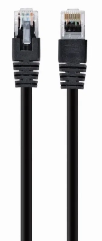 Gembird Mrezni kabl, CAT5e UTP Patch cord 3m black (PP12-3M/BK)