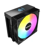 Raidmax AM1204B Digital ARGB crni CPU hladnjak 120 mm 200W TDP | AM1204B