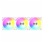 Raidmax Modular Combo kit 3x 120 mm ARGB beli PWM ventilatori | NV-MD120FWP3