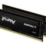 Kingston Fury Impact 64GB (2x32GB) DDR4 3200MHz CL20 SO-DIMM RAM memorija | KF432S20IBK2/64