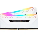 Corsair Vengeance RGB PRO 32GB (2x16GB) DDR4 3200MHz CL16 RAM memorija bela | CMH32GX4M2E3200C16W