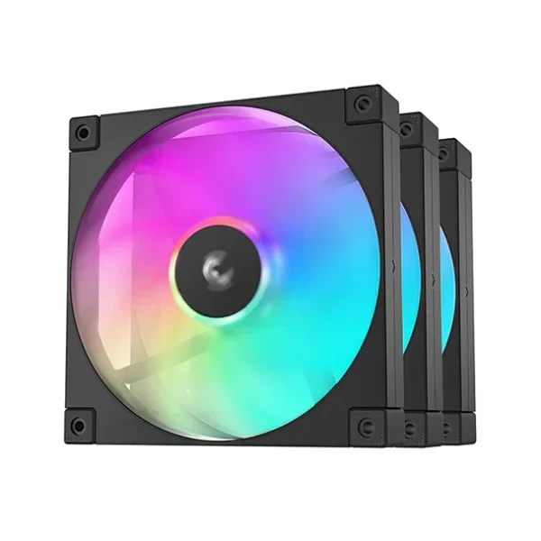 DeepCool FD14 ARGB crni ventilator 140 mm 3-pack | R-FD14-BKAPN3-G