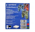 JPD-Wireless-Thrillershock PC/PS4 CAMO RED Gembird Bezicni gamepad sa dvostrukom vibracijom v2 - Slika 3