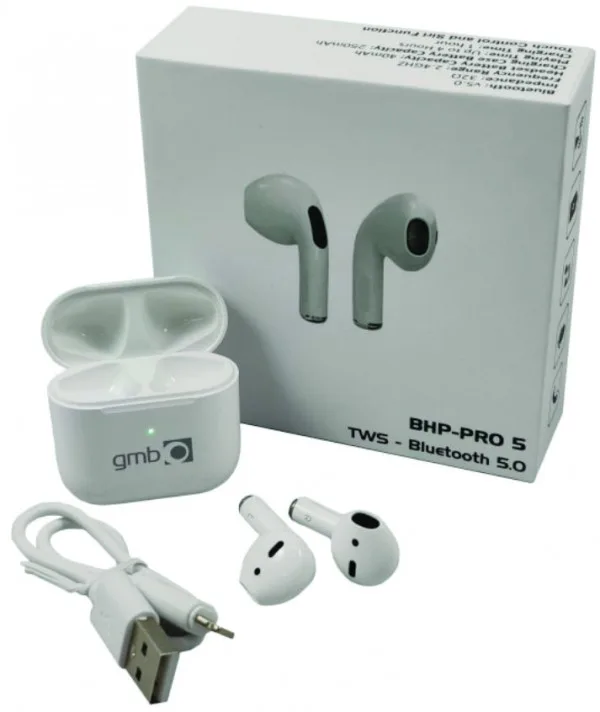 BHP-PRO 5 Gembird bluetooth V5.0 slušalice, 32ohm, 40/250mAh, touch control and Siri
