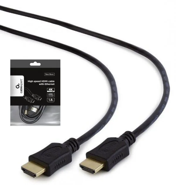 Gembird HDMI kabl v.2.0 ethernet support 3D/4K TV 1.8m (CC-HDMI4L-6)