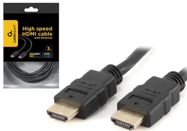 Gembird HDMI kabl v.2.0 ethernet support 3D/4K TV 3m (CC-HDMI4-10)