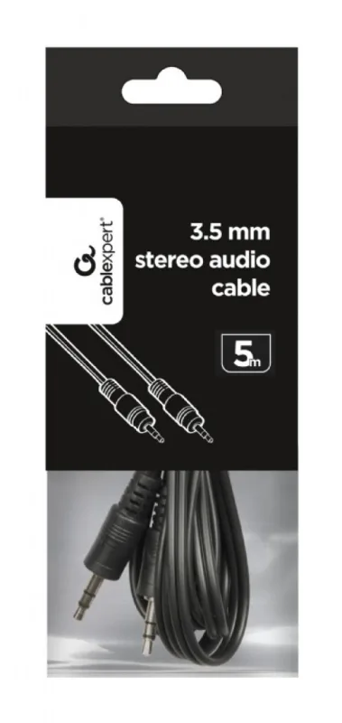 Gembird 3.5mm stereo plug to 3.5mm stereo plug audio AUX kabl 5m (CCA-404-5M)