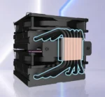 Raidmax AC1226B ARGB DualTower crni CPU hladnjak 250W | 2x 120 mm - Slika 3