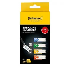 USB fleš Intenso 32GB Basic Line USB2.0 3503585 pakovanje 5kom.